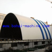 Máquina de projeto de telhado em arco Bohai 1000-800